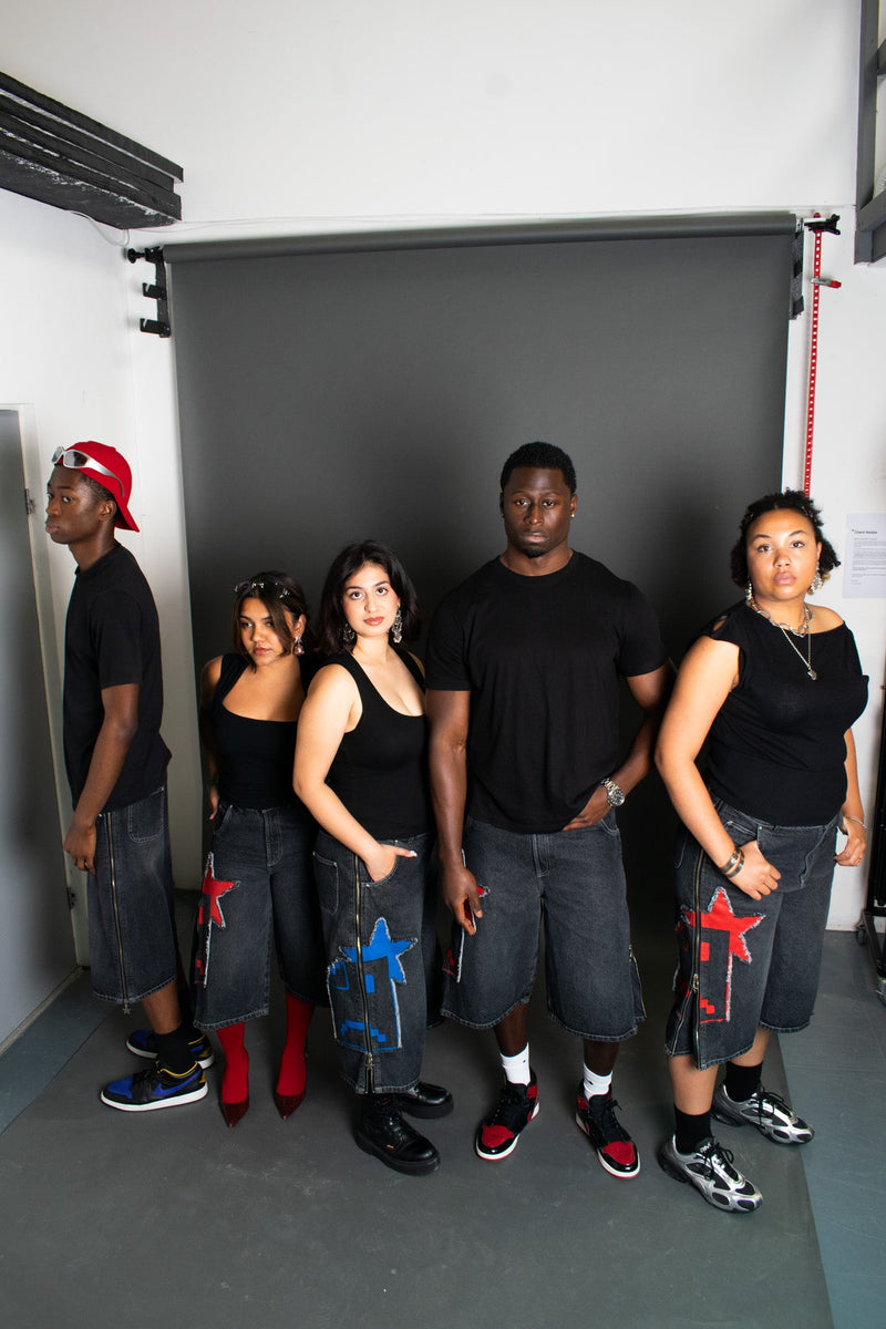 Star Jorts by Misdirection World - group shot